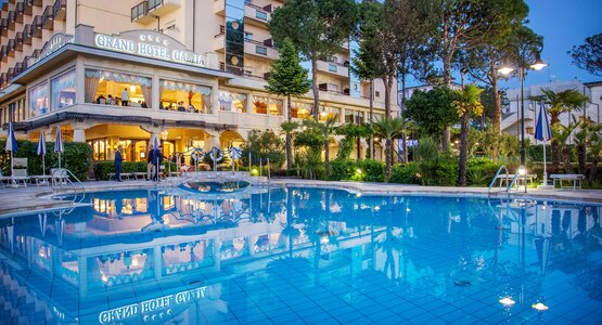 Gran Hotel Gallia Milano Marittimo Italien Pool  | © Gallia in Milano Marittima