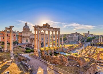 Forum Romanum , Gebäude,Himmel,Steine | © Forum Romanum (c) Vorderegger