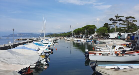 See,Boote,Blauerhimmel | © Lazise(c) Karin Ploner