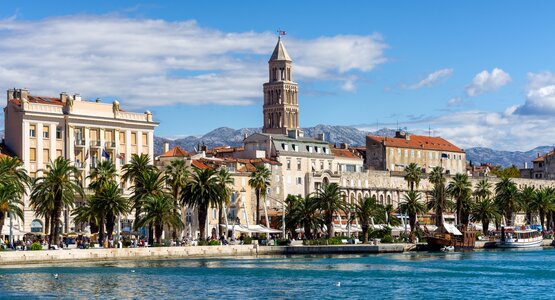 Stadt, Meer, Palmen | © (c)Ivan Coric_Kroatische Zentrale für Tourismus