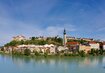 Fluss, Stadt,Bäume | © (c) visit Burghausen_Panorama