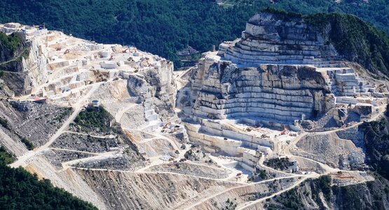 Marmorbrüche Carrara Ligurien | © Pixabay