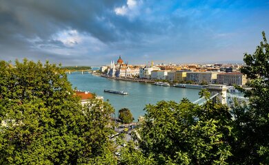 Budapest Panorama Donau Schiff Ausblick | © Pixabay