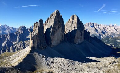 3 Zinnen drei Tagesfahrt Aronzohütte Südtirol , Lüftner , Busreisen  Tagesfahrt | © Johannes Schiffmann 
