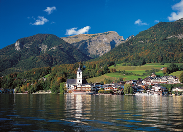 St.Wolfgang Wolfgangsee See Gebirge Kirche Berge Salzkammergut | © WTG