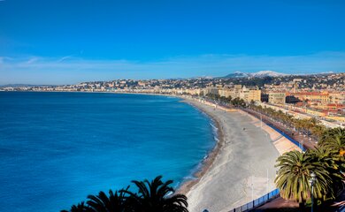 Nizza Frankreich Strand | © Kelogapian