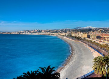 Nizza Frankreich Strand | © Kelogapian