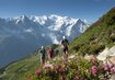 Chamonix Lac - Cornu | © Gilles Lansard Chamonix Frankreich Wandern Lac Cornu Wanderer Berge | © Gilles Lansard