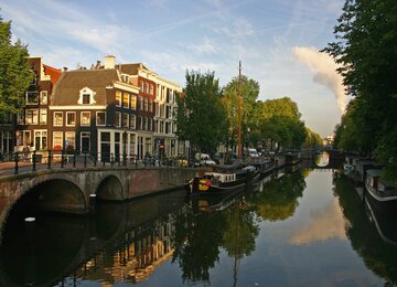 Amsterdam Niederlande Holland Fluss Boote Haupstadt | © I Amsterdam
