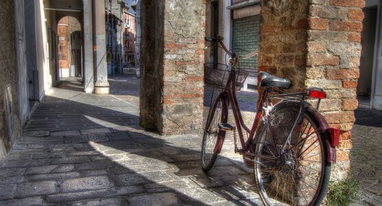 Treviso Rad Arkaden Innenstadt Italien | © GiuseppeDio auf Pixabay