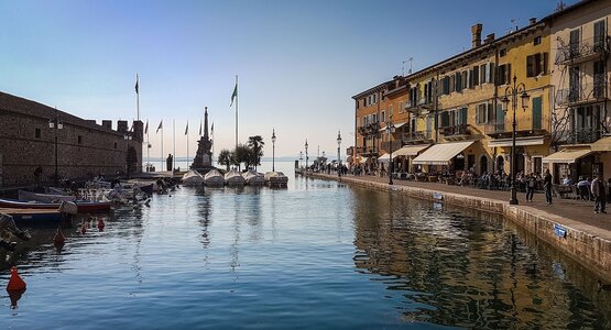 Lazise Garda Gardasee Italien Hafen | © Tommy Rau_pixabay
